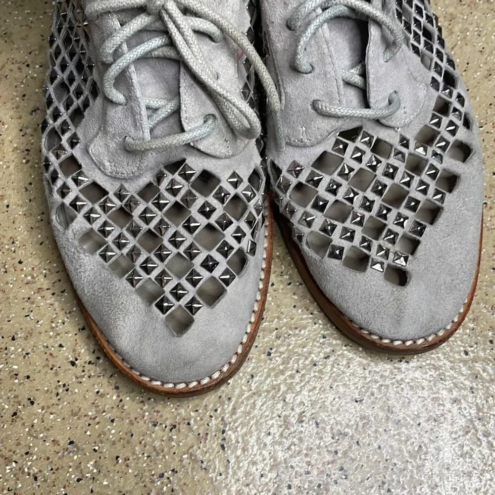 Jeffrey Campbell Town Square Studded Oxfords 6